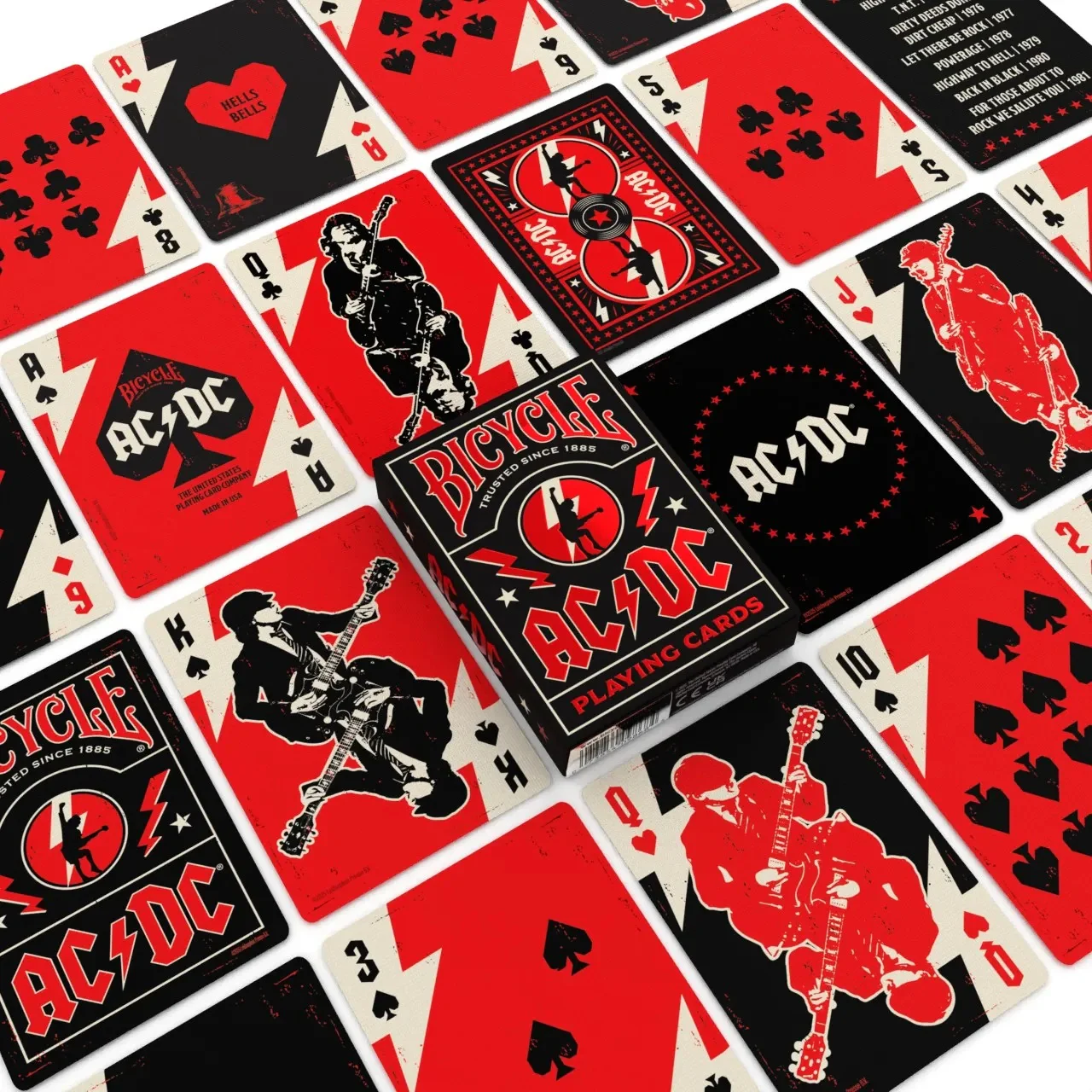 Bicycle AC/DC Playing Cards - Amp Up Your Game Night - Image 4