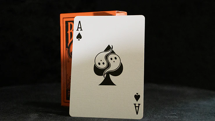 Bicycle Boo Back Playing Cards Orange - Image 5