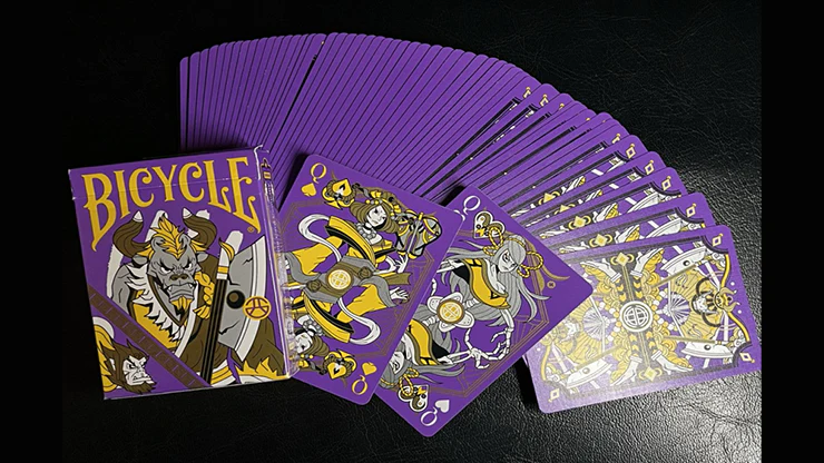 Bicycle Bull Demon King Demolition Rebellion Purple Playing Cards - Image 4
