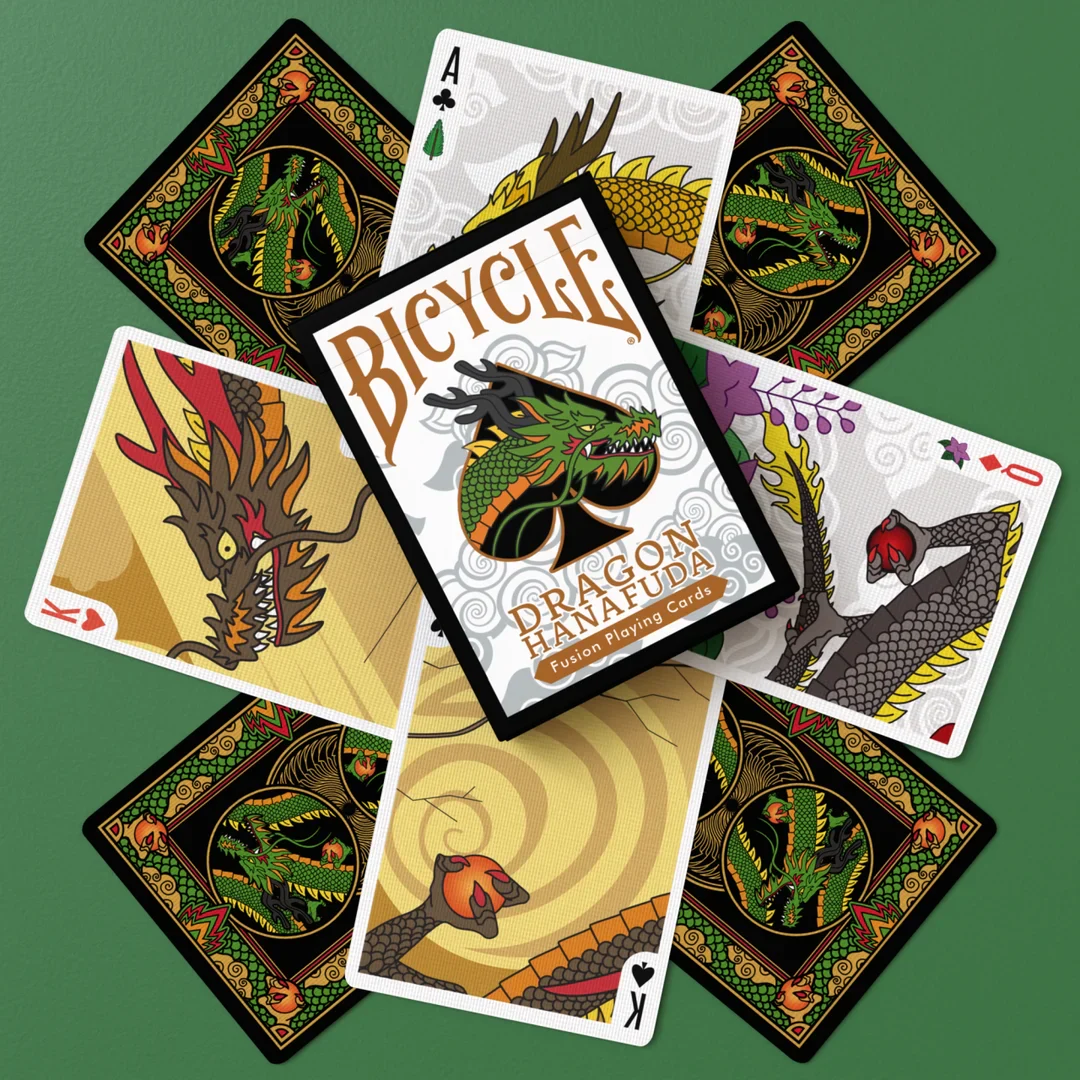 Bicycle Dragon Hanafuda Fusion Edition Playing Cards - Image 4