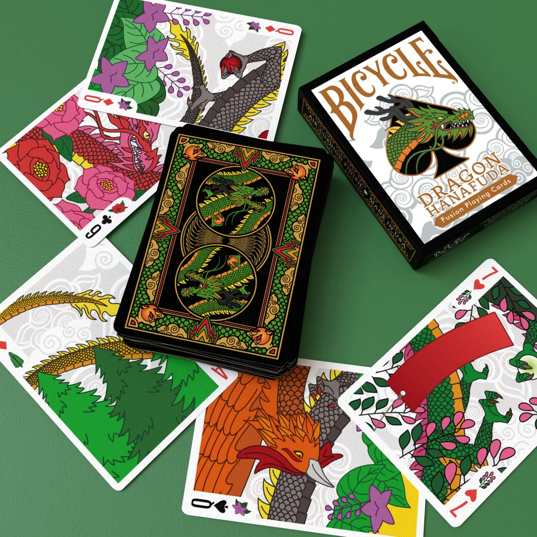 Bicycle Dragon Hanafuda Fusion Edition Playing Cards - Image 5