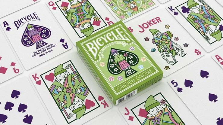 Bicycle Garden Gnome Playing Cards - Image 3