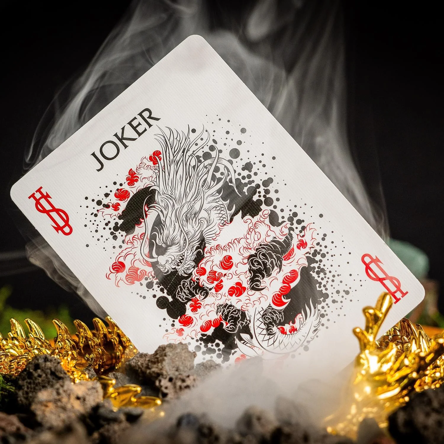 Bicycle Gold Dragon Playing Cards - Image 6