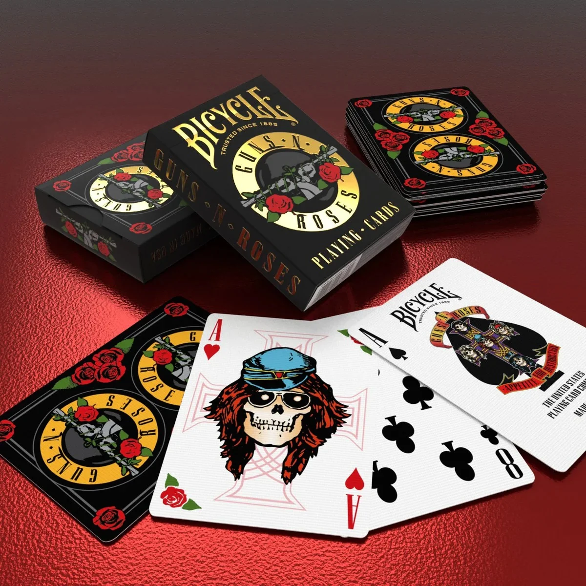 Bicycle Guns N' Roses Playing Cards - Rock Every Hand Like a Legend - Image 4