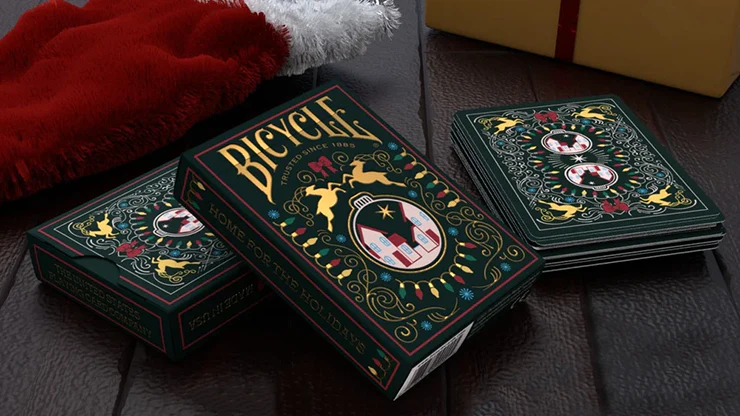 Bicycle Home for the Holidays Playing Cards by USPCC - Image 4