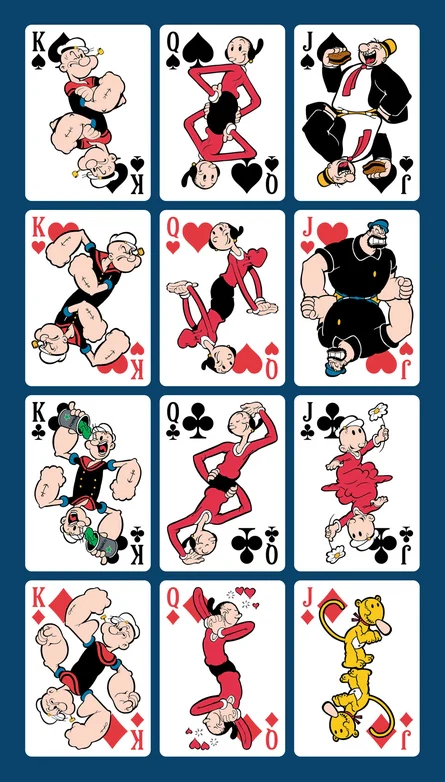 Bicycle Limited Edition Popeye the Sailor Man Playing Cards - Image 5
