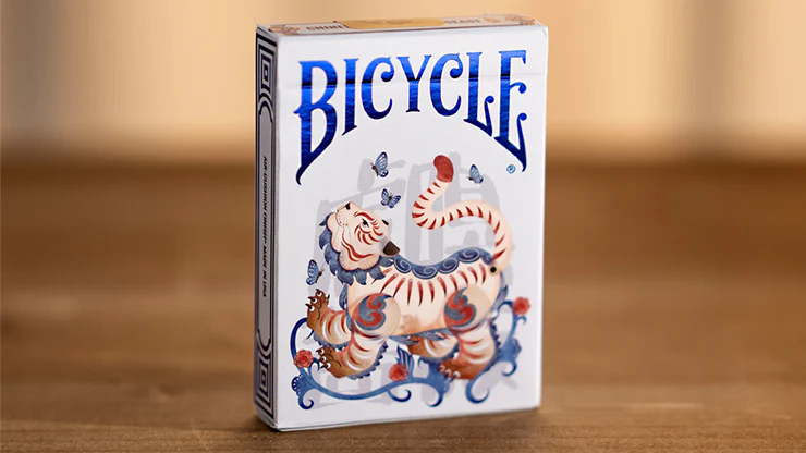 Bicycle Mascot Playing Cards - Tiger Sniffs the Rose - Image 5