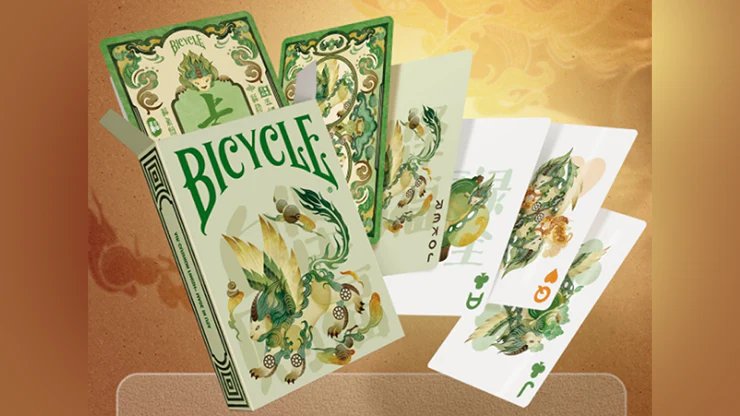 Bicycle Mascot Playing Cards -White Marsh - Image 4