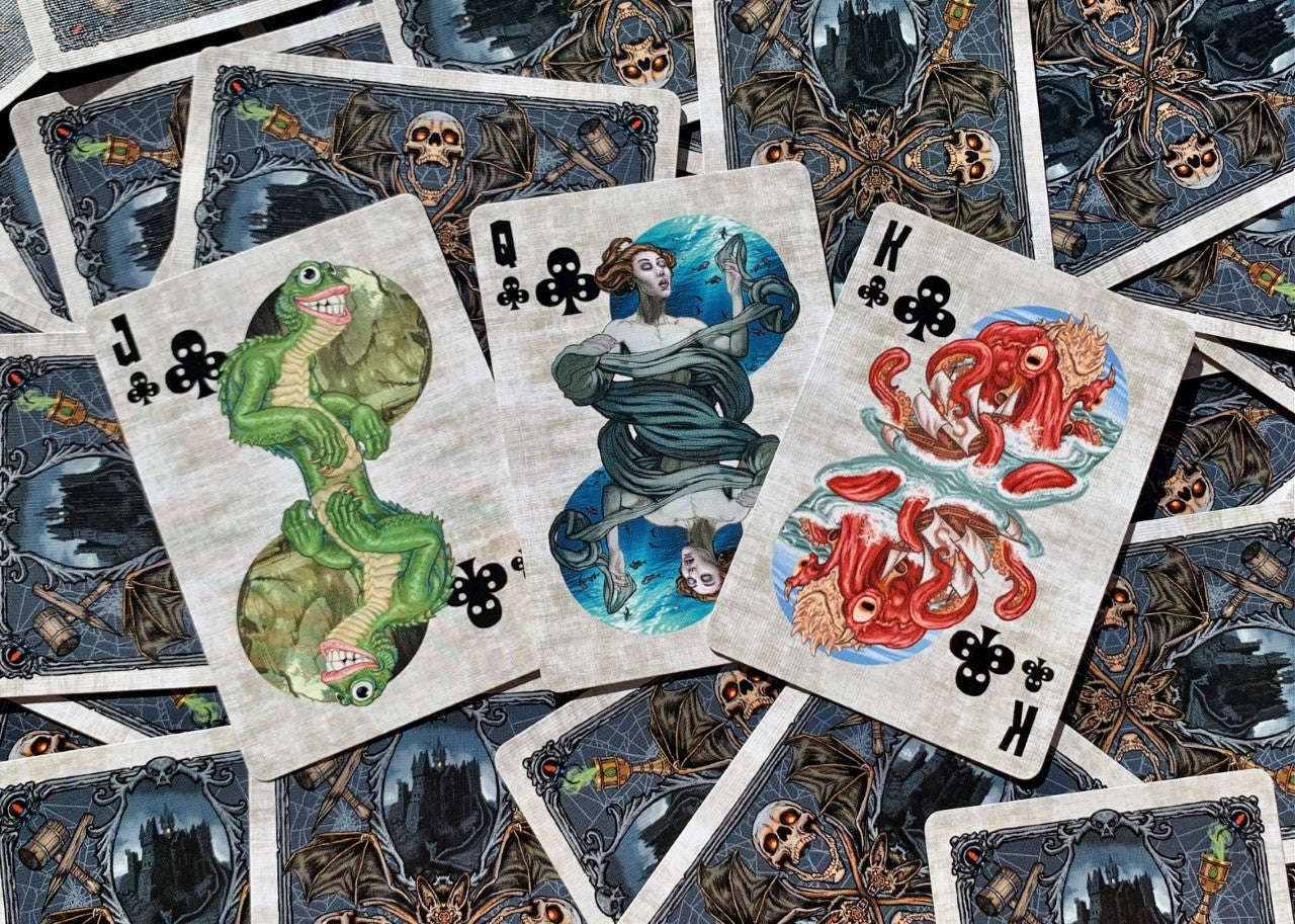 Monster v2 Bicycle Playing Cards - Image 7