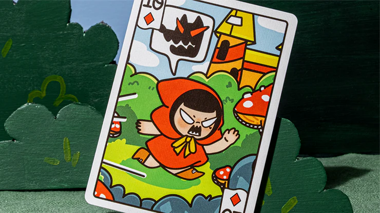 Bicycle Paper Royals Red Riding Hood Playing Cards by RunIt Decks - Image 4