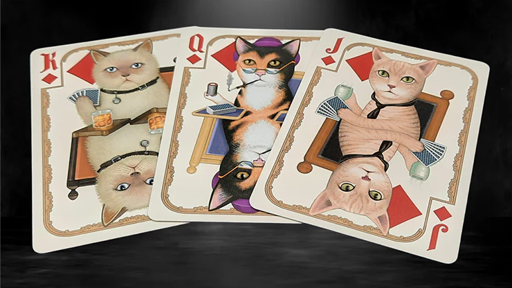 Bicycle Poker Cats V2 with Great New Card Backs - Image 4