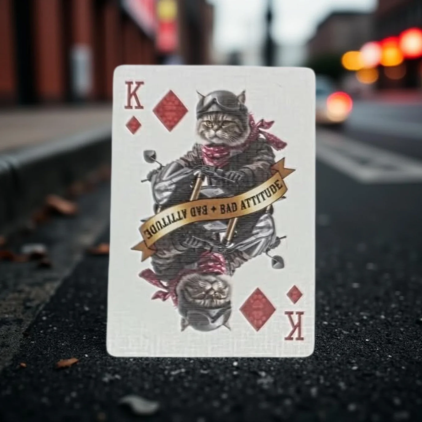 Biker Cats Playing Cards - Image 4