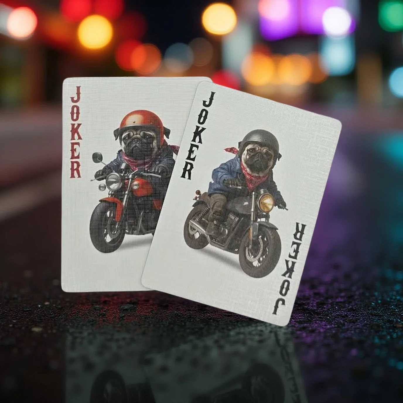 Biker Dogs Playing Cards - Image 6