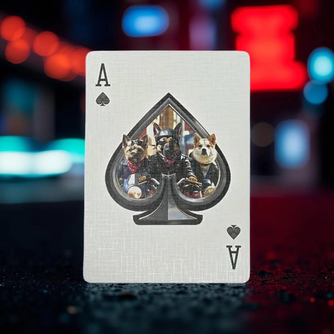 Biker Dogs Playing Cards - Image 8