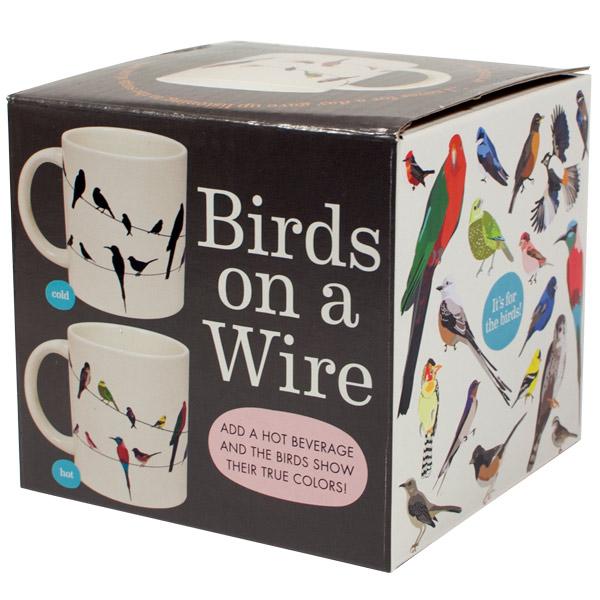 Birds On a Wire Heat-Changing Coffee Mug - Image 4