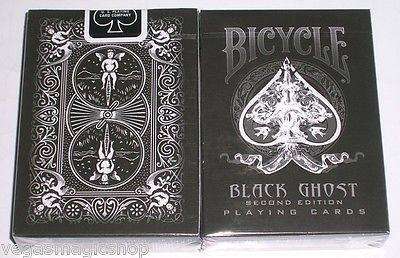 Black Ghost Bicycle Playing Cards - Image 2