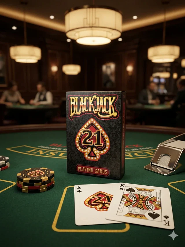 Black Jack Playing Cards - Image 2
