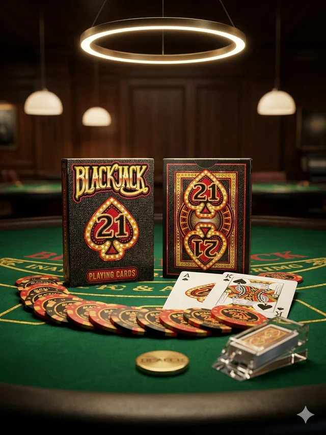 Black Jack Playing Cards - Image 3