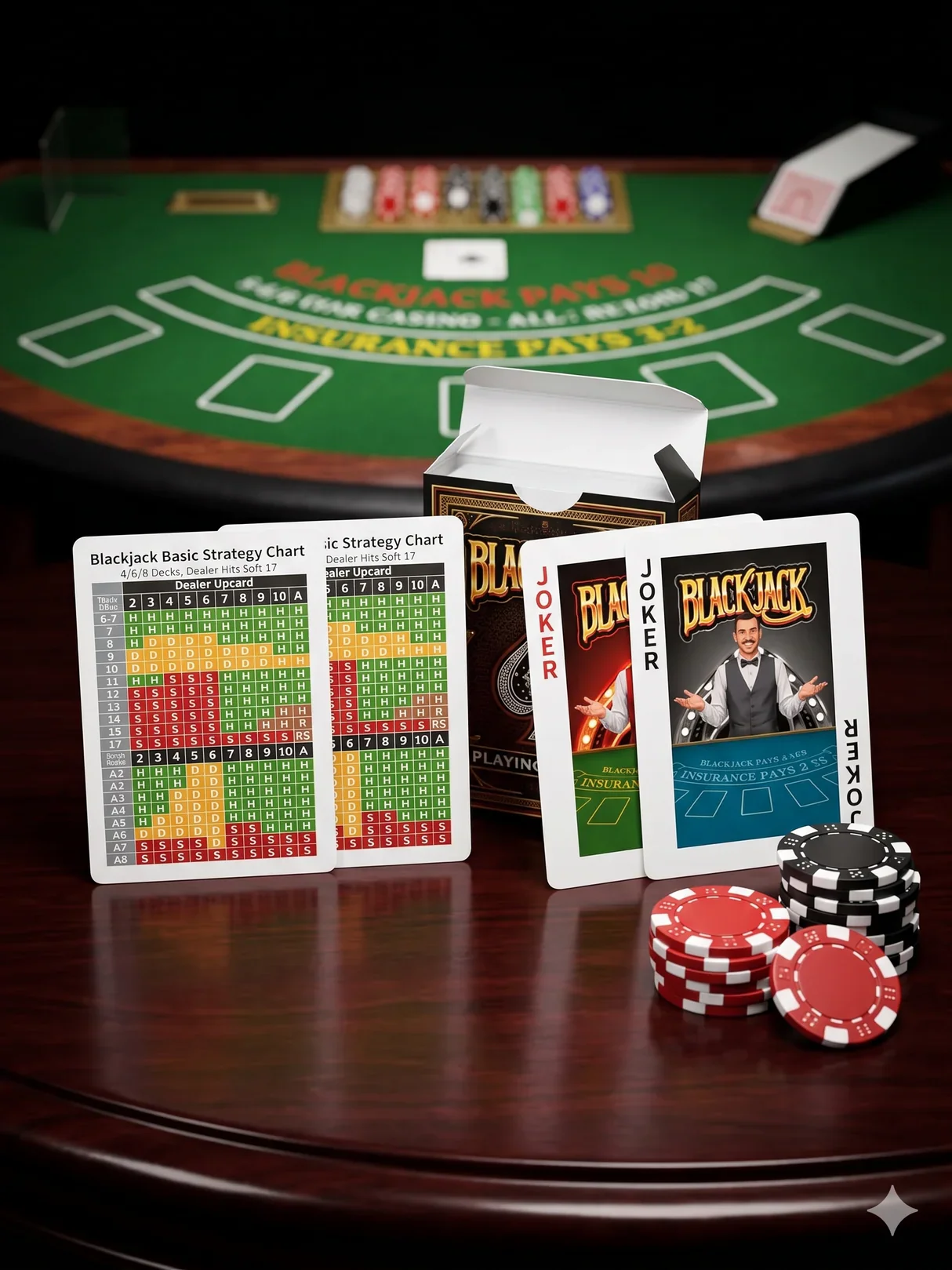 Black Jack Playing Cards - Image 4