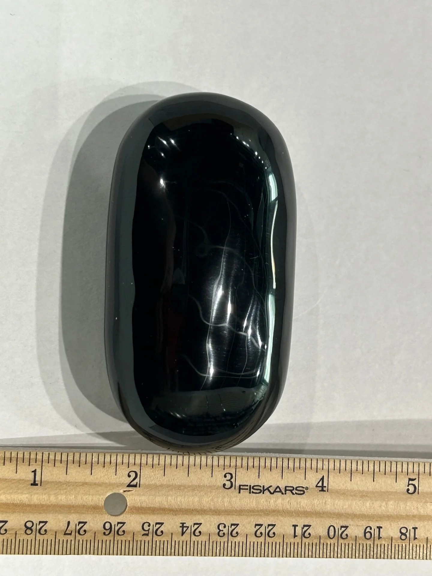 Black Obsidian Palm Stone - Image 4