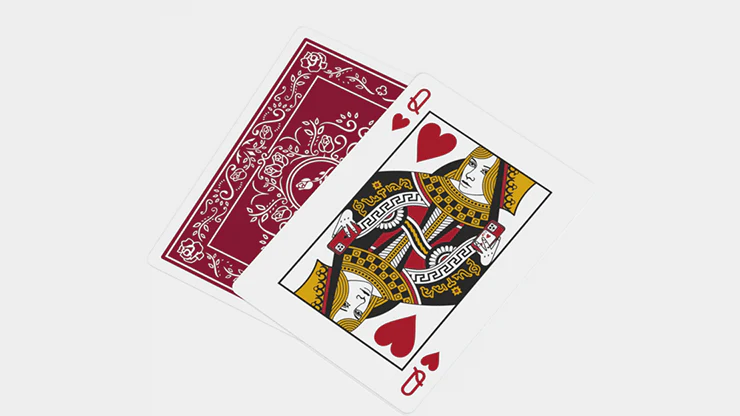 Black Roses Edelrot Marked Playing Cards USPCC - Image 2