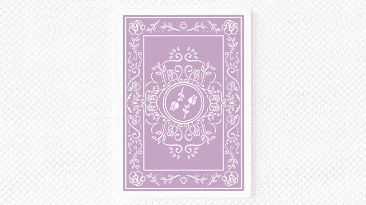 Black Roses Lavender Marked Playing Cards USPCC - Image 7