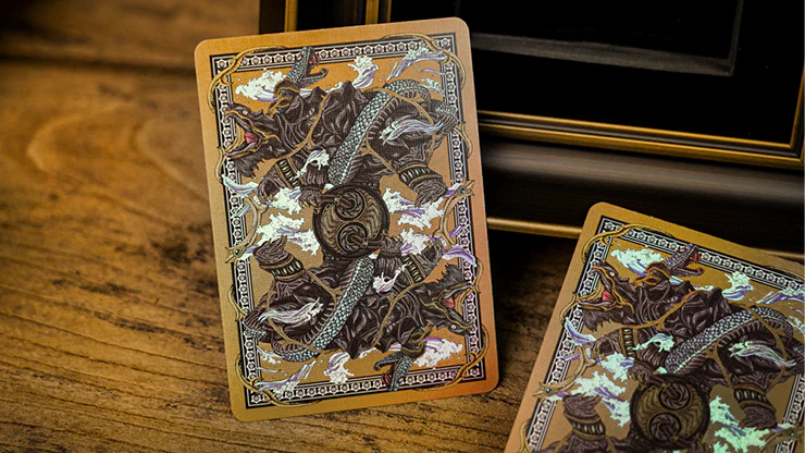 Black Tortoise Luxury Frame by Ark Playing Cards with Unique Serial Number - Image 5
