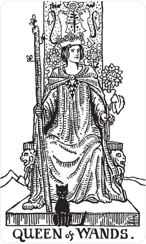Black & White Rider-Waite® Tarot Deck - Classic Artistry Redefined - Image 4