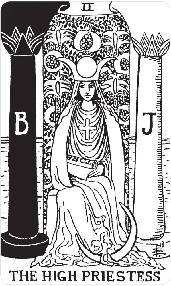 Black & White Rider-Waite® Tarot Deck - Classic Artistry Redefined - Image 5