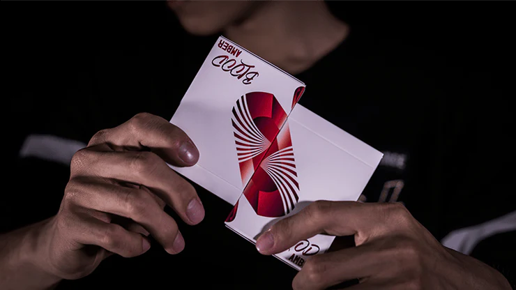 Blood Amber Playing Cards USPCC - Image 2