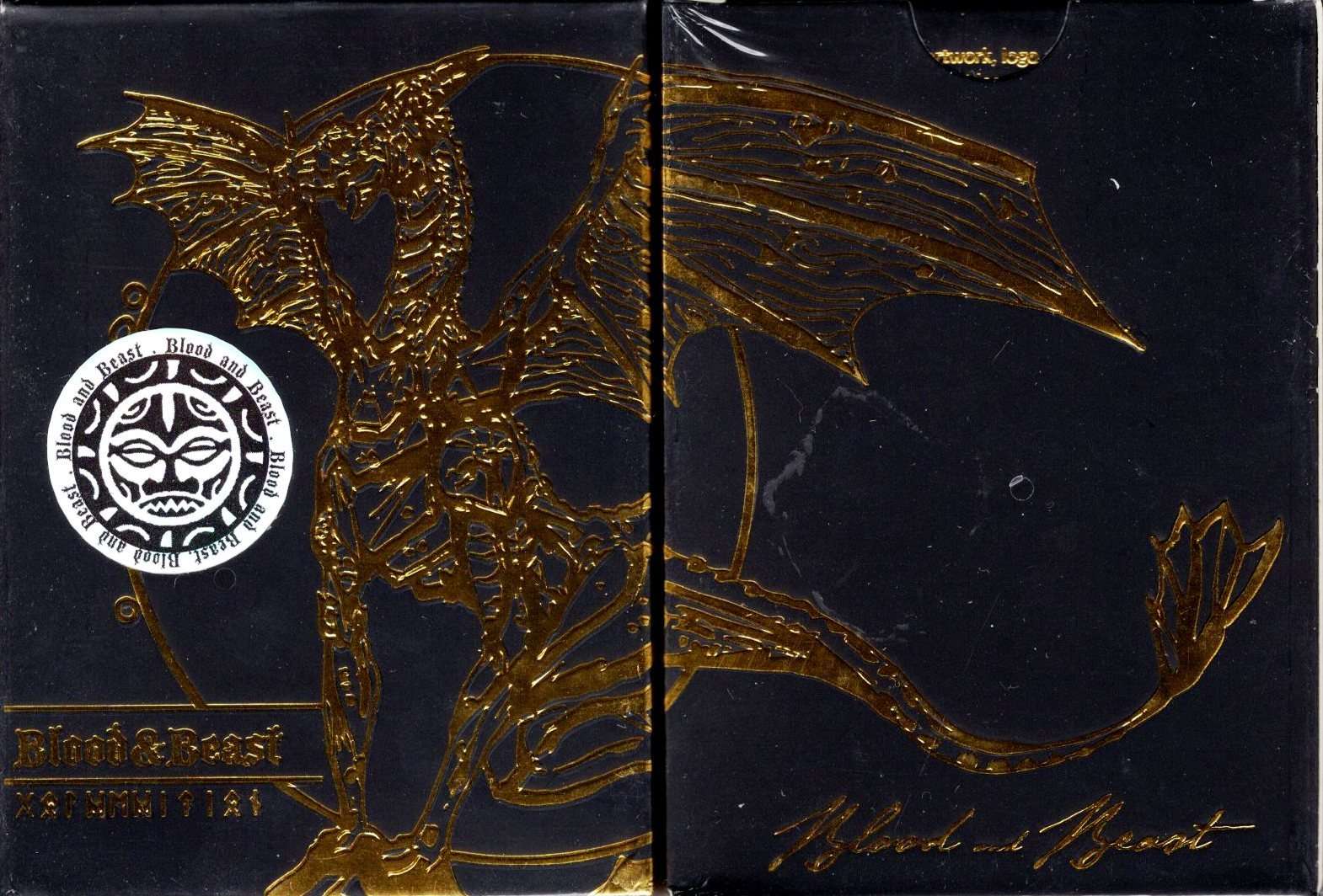 Blood & Beast Gilded Playing Cards - Image 2