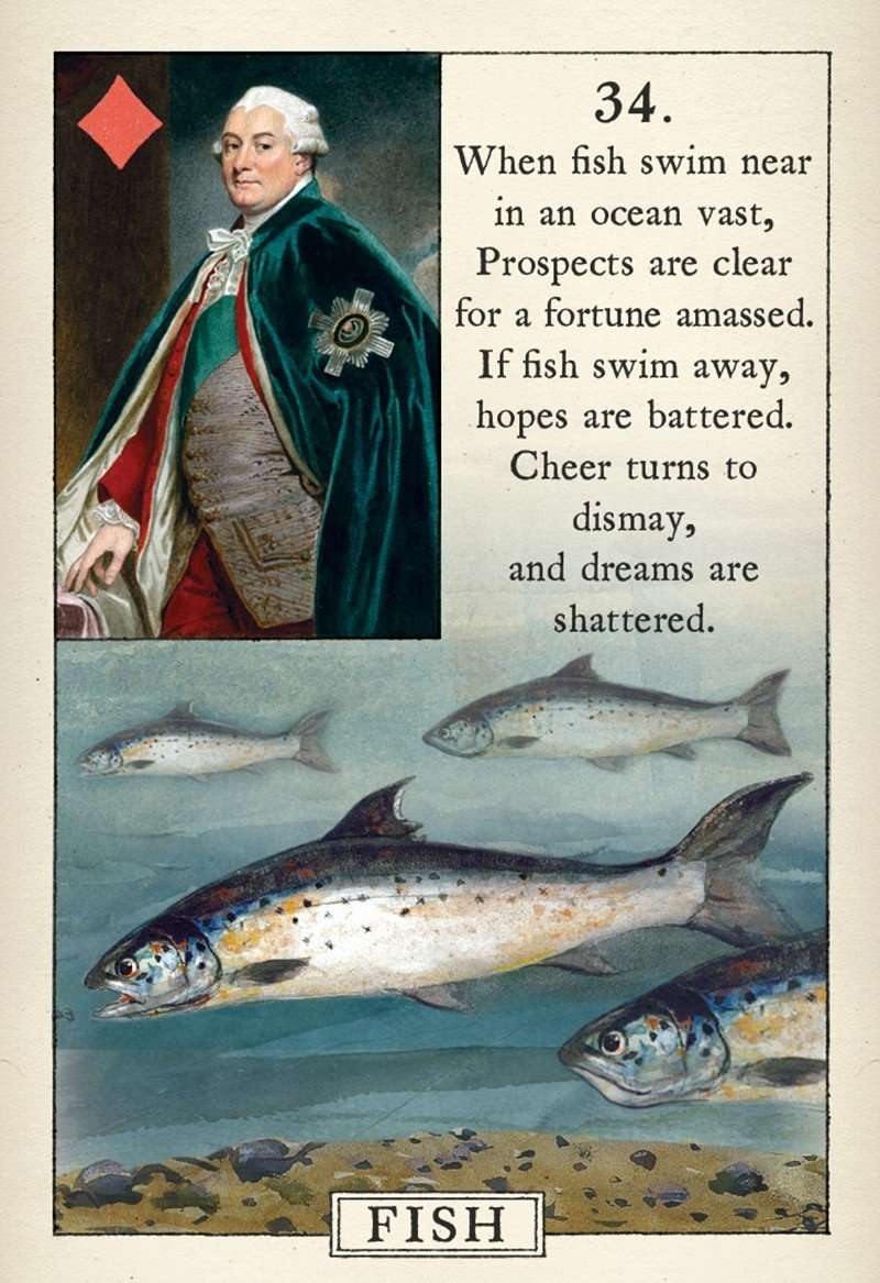 Blue Bird Lenormand Fortune Telling Cards USGS - Image 5