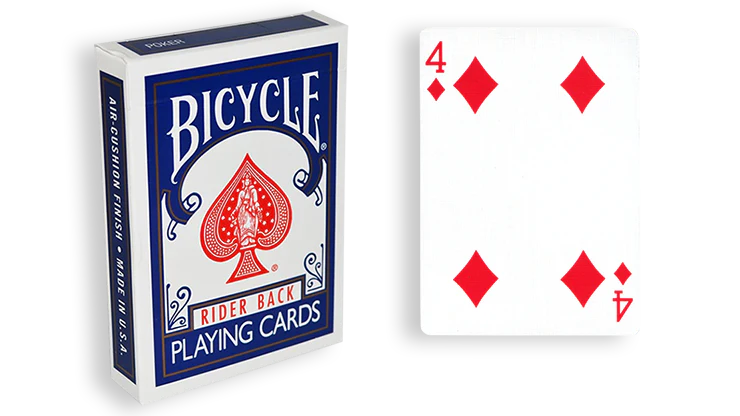 Blue One-Way Forcing Deck 4 of Diamond