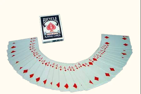 Blue One-Way Forcing Deck 4 of Diamond - Image 2