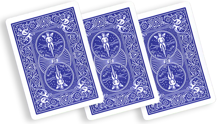 Blue One-Way Forcing Deck 4 of Diamond - Image 3