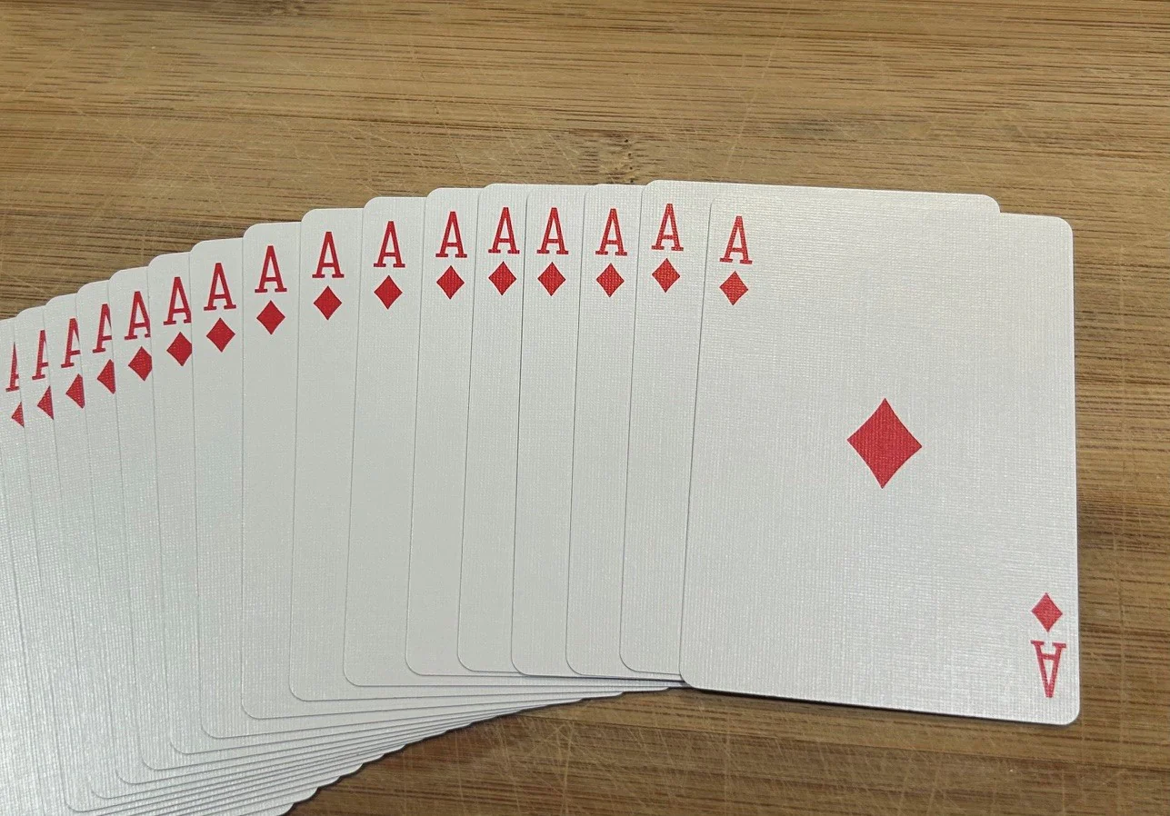 Blue One-Way Forcing Deck - Ace of Diamonds - Image 2