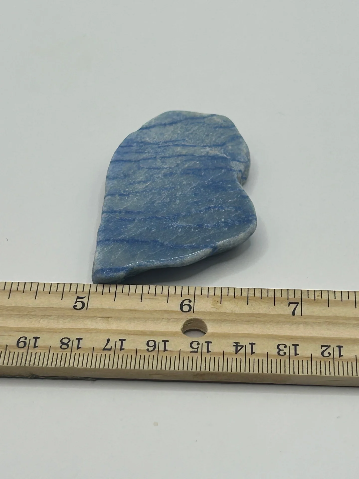Blue Striped Quartz from Brazil - Image 3