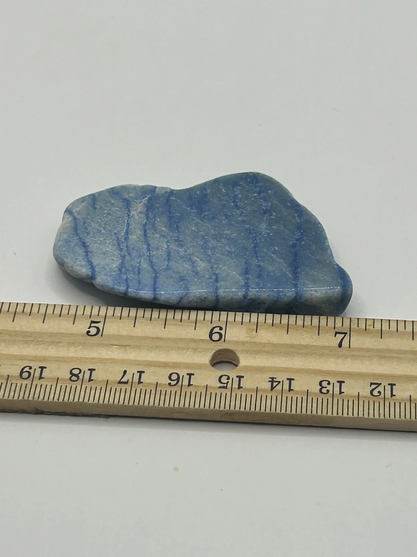 Blue Striped Quartz from Brazil - Image 4