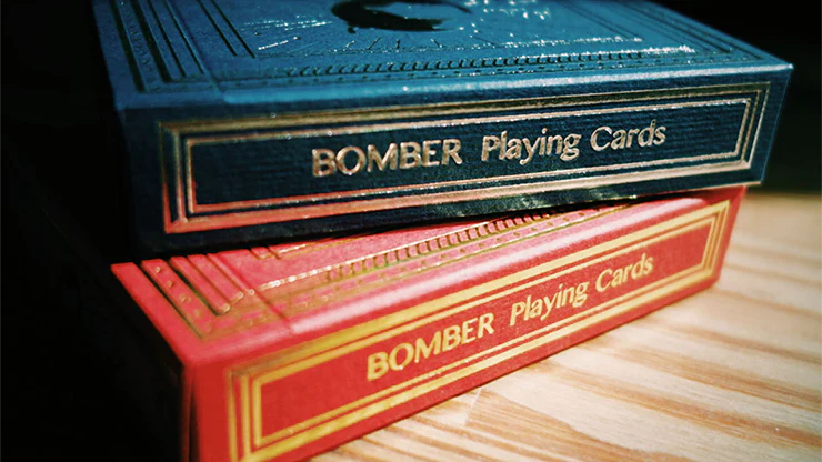 Bomber Collector's 2 Deck Set Blue & Red Playing Cards - Image 6