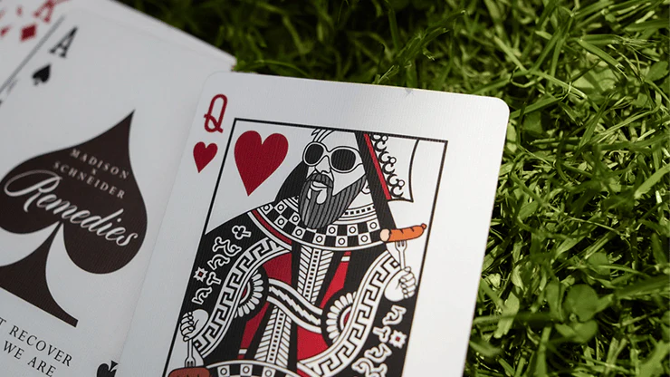 Brown Remedies Playing Cards USPCC - Image 2