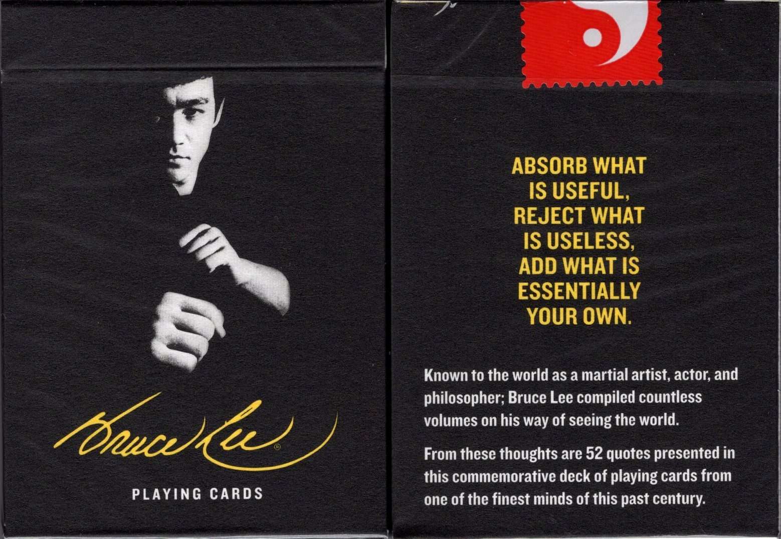 Bruce Lee Official Playing Cards USPCC