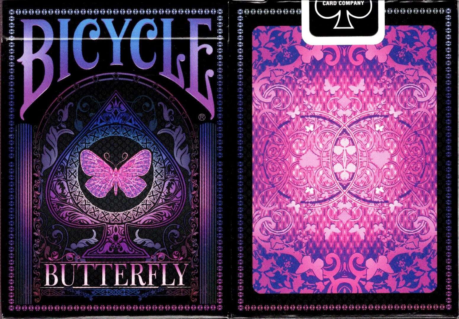 Butterfly Bicycle Playing Cards - Image 2