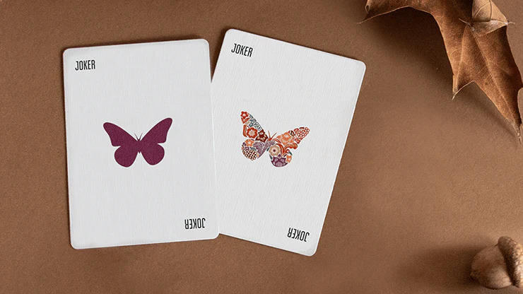 Butterfly Fall Marked Playing Cards Cartamundi - Image 4