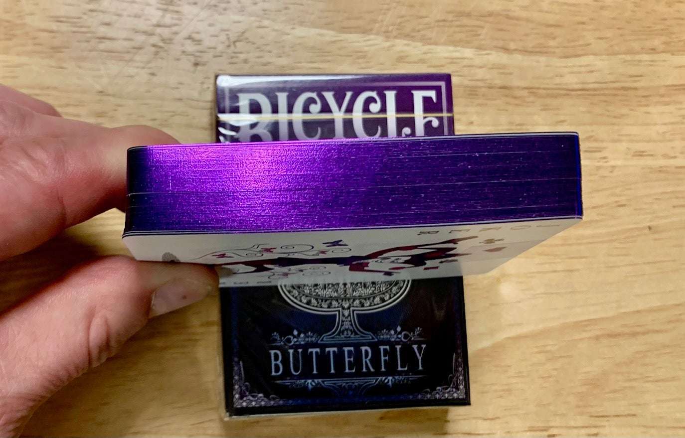Butterfly Gilded Bicycle Playing Cards - Image 5