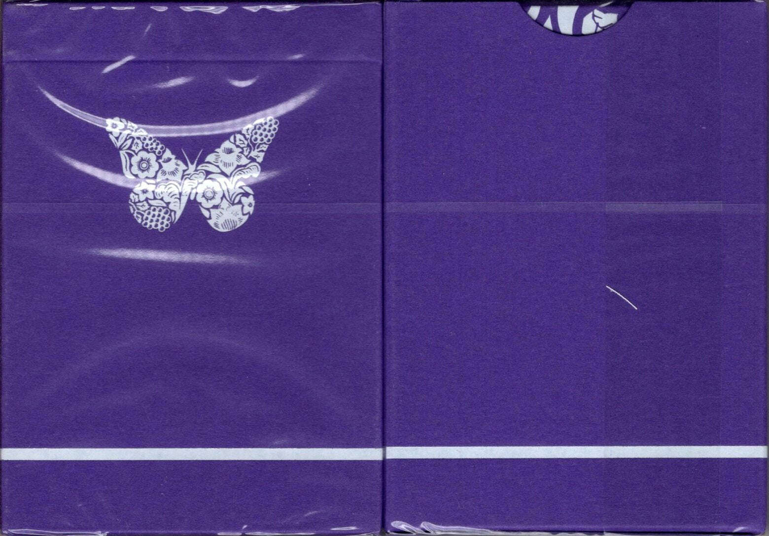 Butterfly Royal Purple Playing Cards Cartamundi
