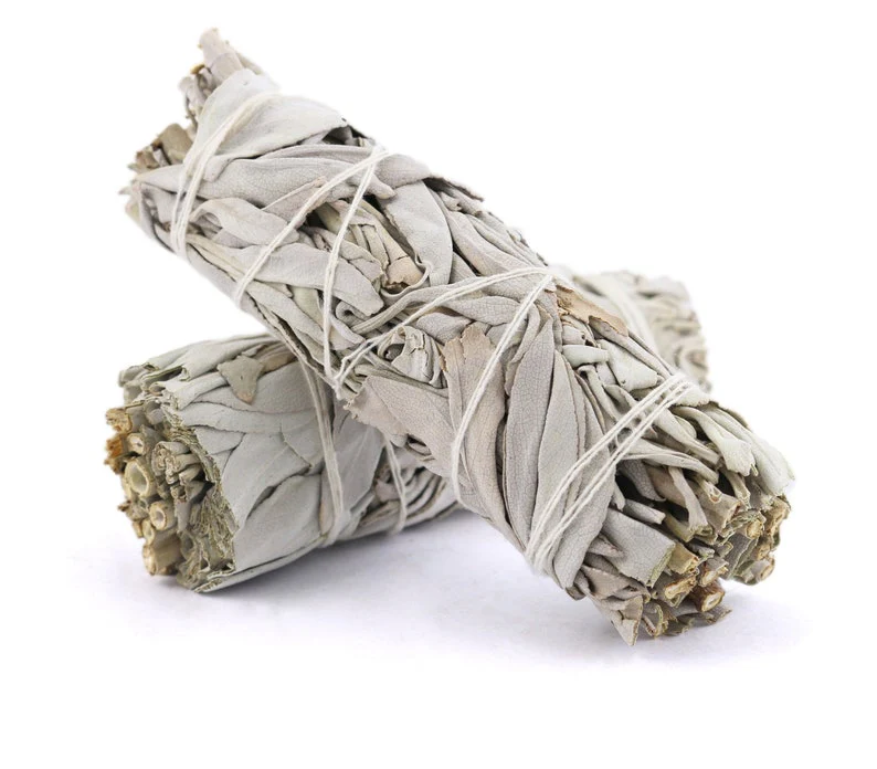 4" White Sage Smudge Stick - Image 2