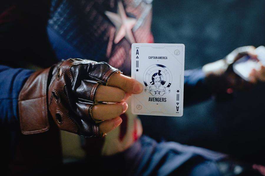Captain America Deluxe Playing Cards USPCC - Image 3