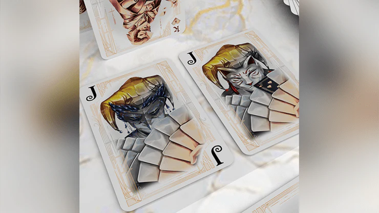 Card Masters Precious Metal White Playing Cards USPCC - Image 6