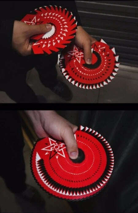 Cardistry Fanning Red Playing Cards USPCC - Image 2