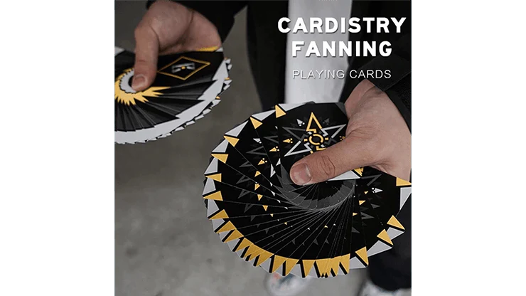 Cardistry Fanning Yellow Playing Cards USPCC - Image 4